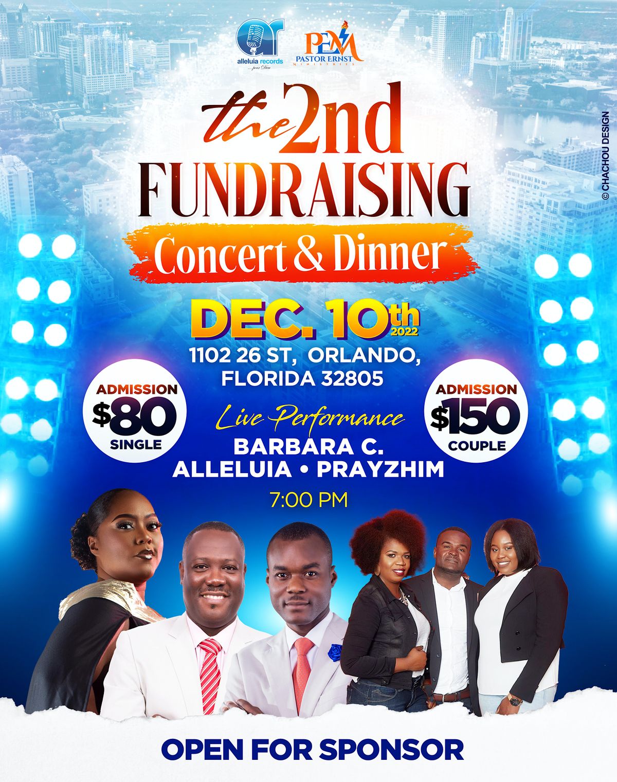 Fundraising Concert And Dinner