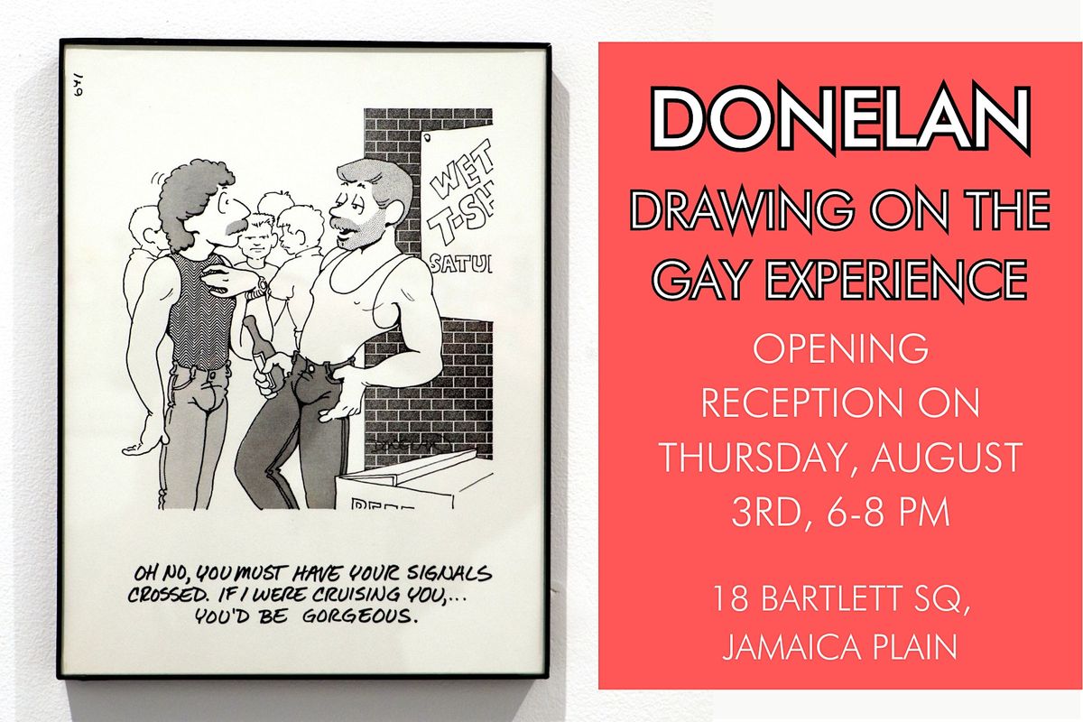 DONELAN Drawing On The Gay Experience, Jameson & Thompson Picture