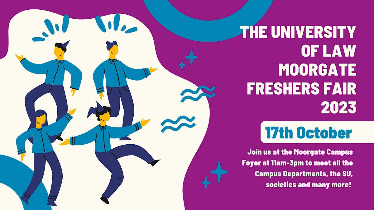 University of Law - Moorgate Freshers Fair 2023