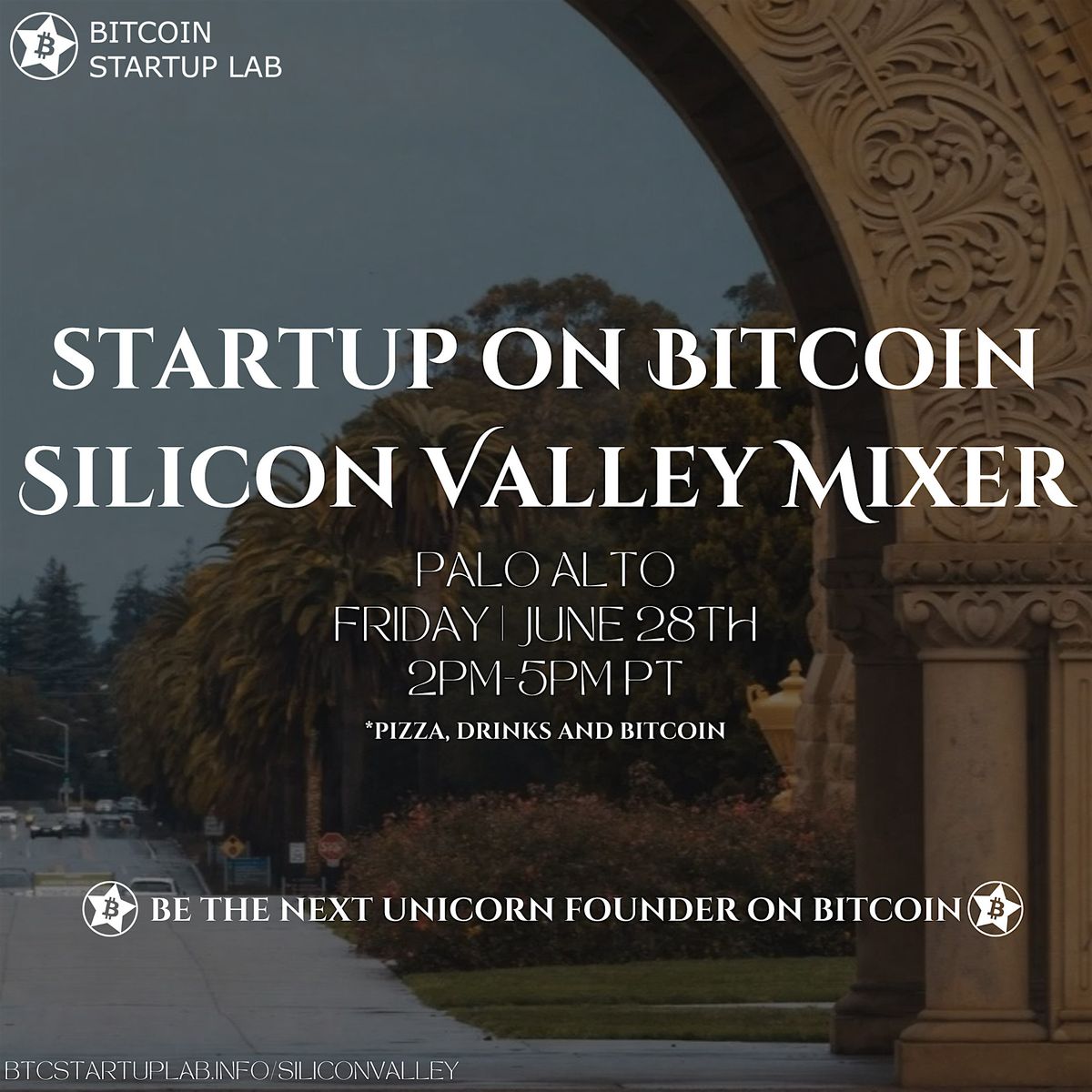 Startup on Bitcoin Silicon Valley Mixer