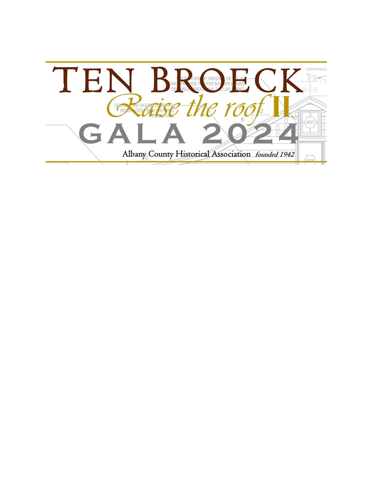 Ten Broeck Mansion Gala 2024: Raise the Roof II