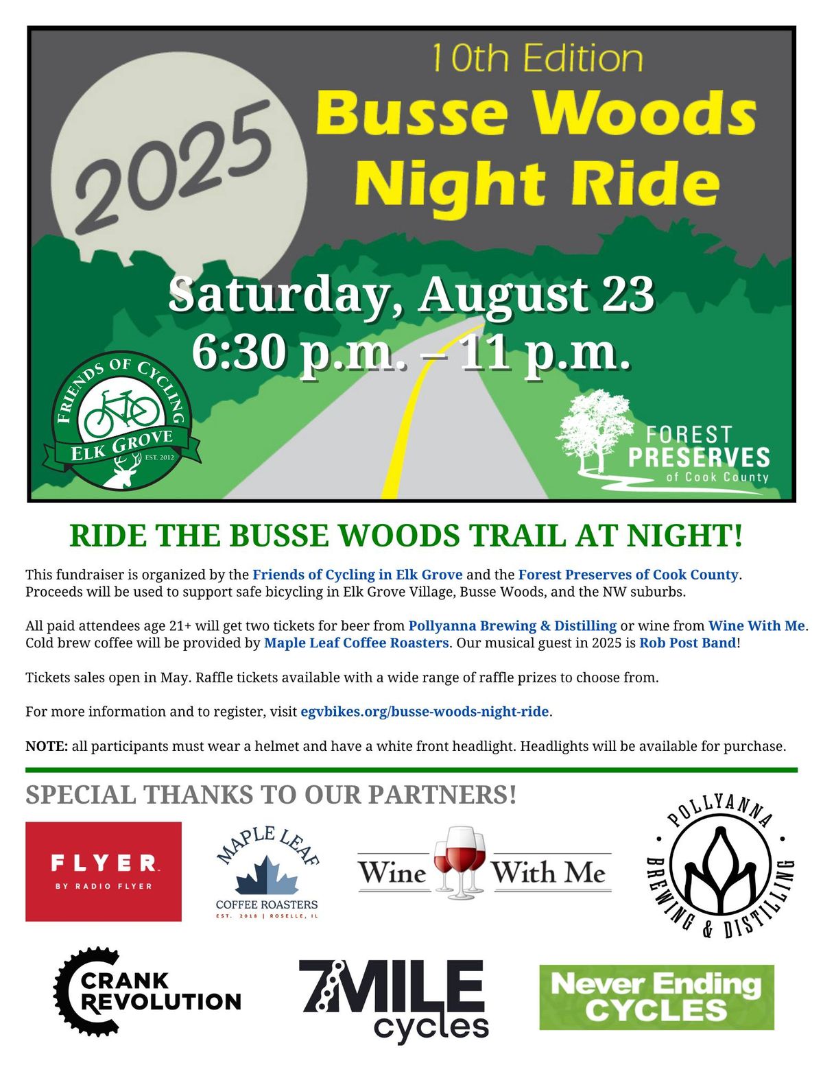 2025 Busse Woods Night Ride