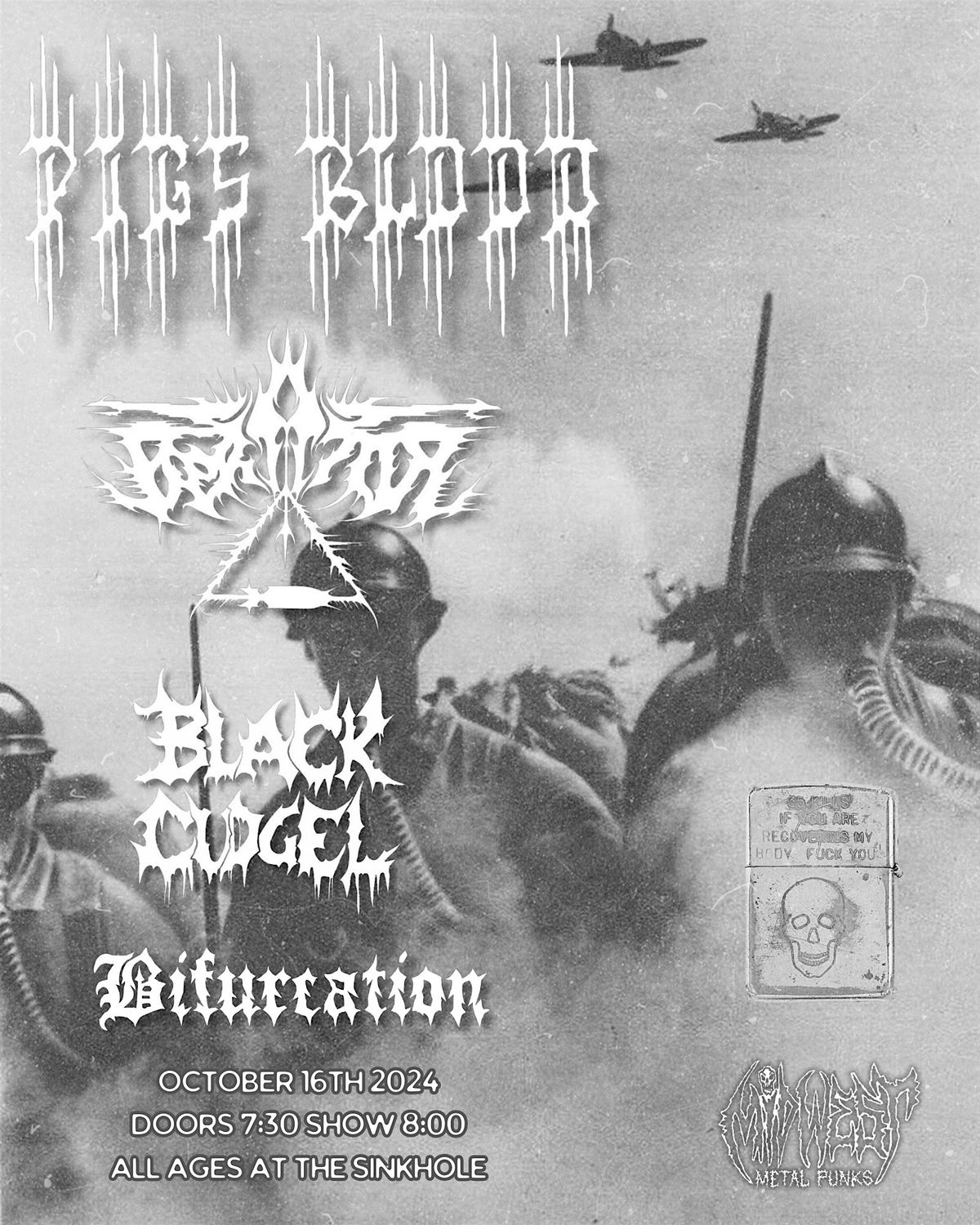 Pig's Blood+ Berator w\/ Black Cudgel + Bifurcation