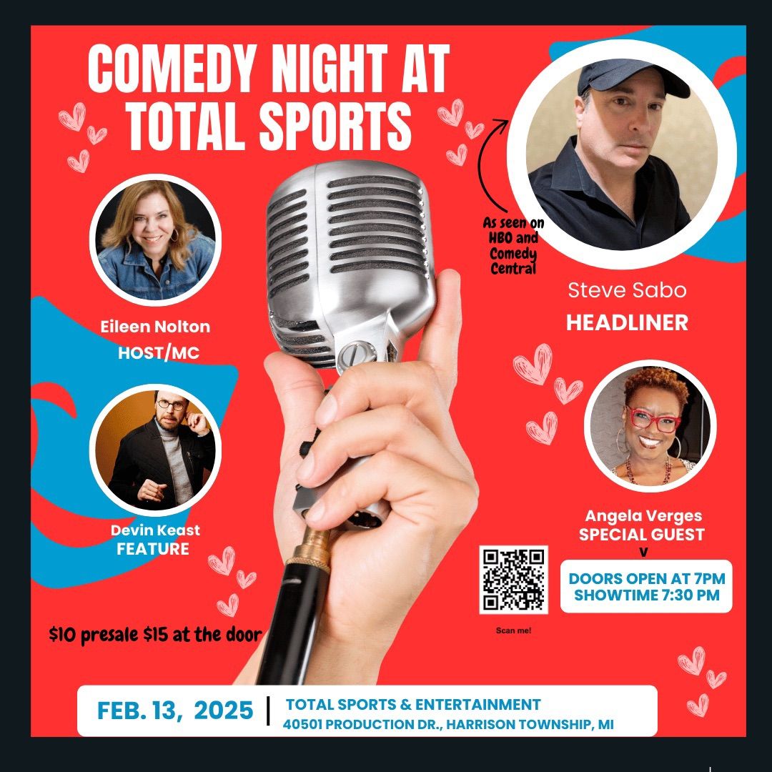 Comedy Night at Total Sports: Headliner Steve Sabo