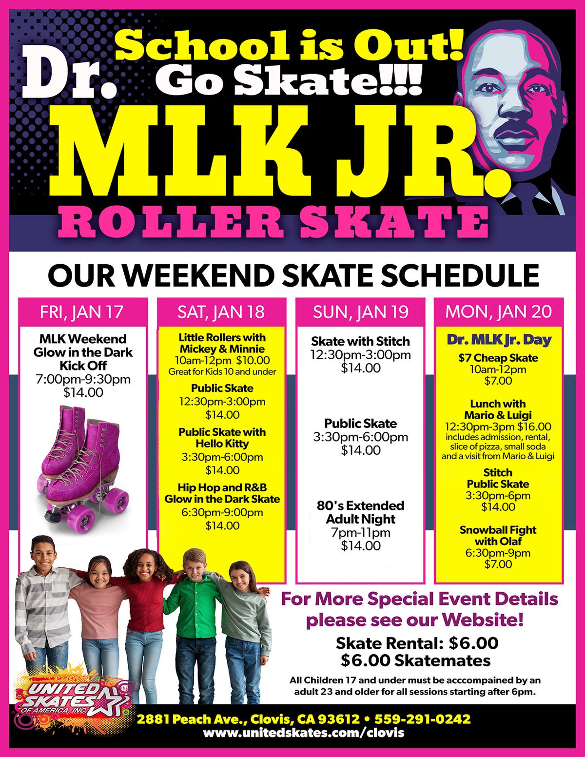 MLK Roller Skating Weekend 