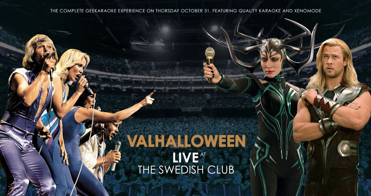 Geekaraoke: VALHALLOWEEN 2024 @ Swedish Club!