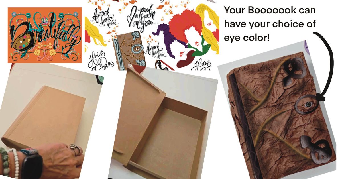 Create a Spooky Book Box with an Eerie Eye!