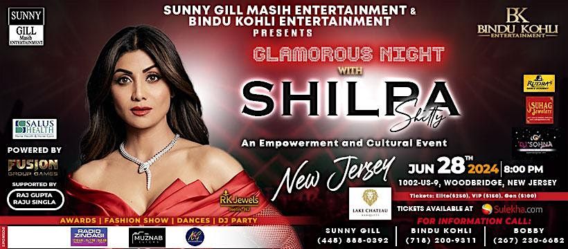 GLAMOROUS NIGHT WITH SHILPA SHETTY