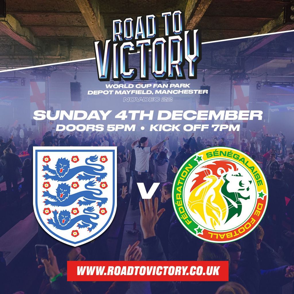 Road To Victory: England vs Senegal