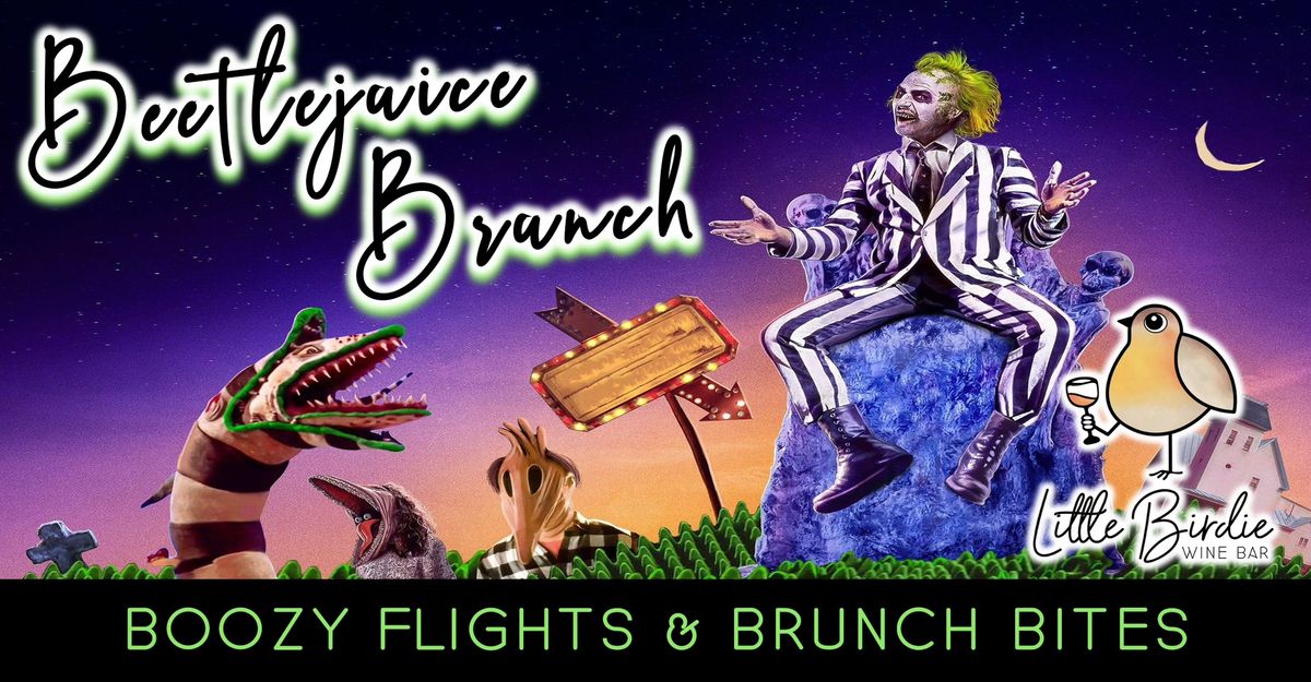 Beetlejuice Brunch | BOOzy Flights & Brunch Bites 