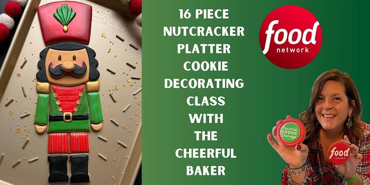 Christmas Cookie Decorating Class: Nutcracker Cookie Platter