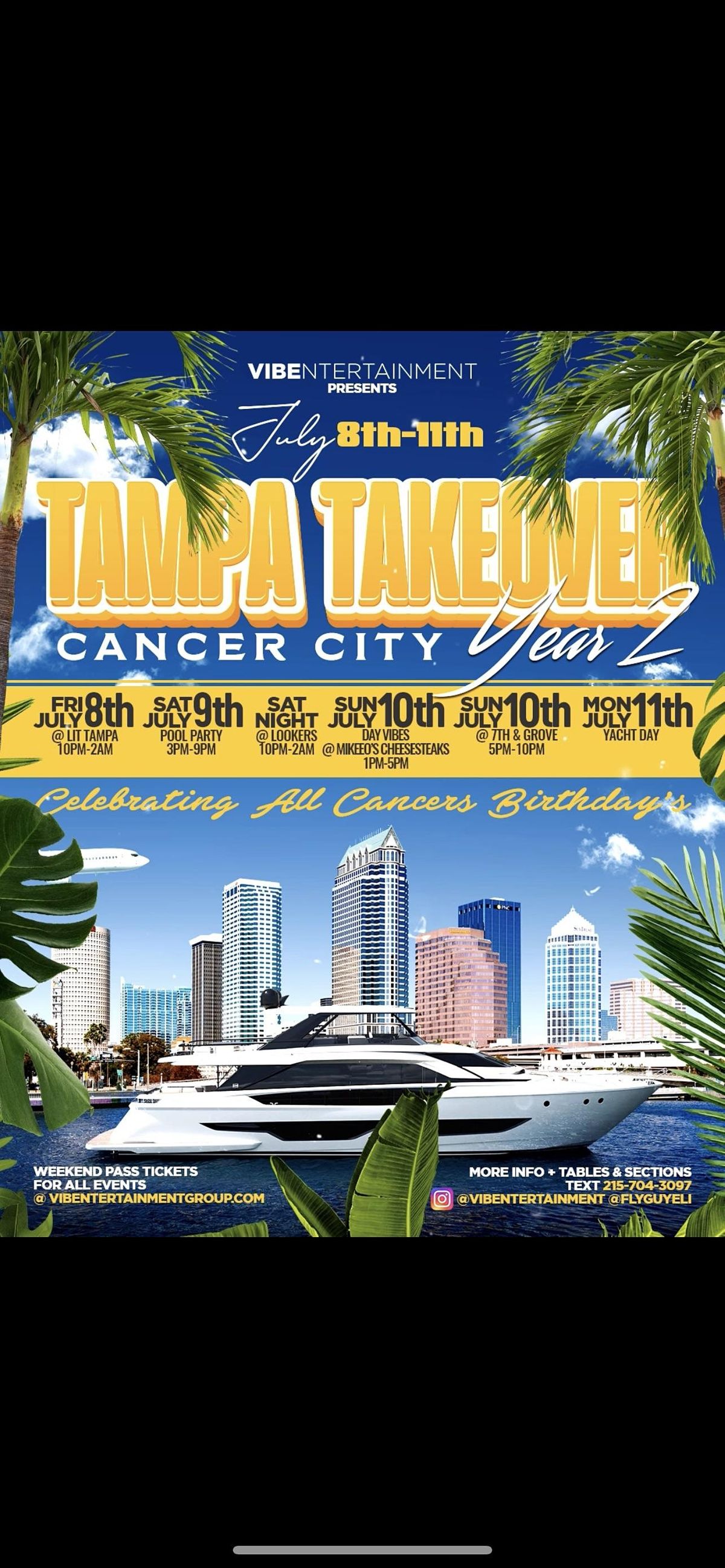 Tampa Takeover "CANCER CITY" year 2