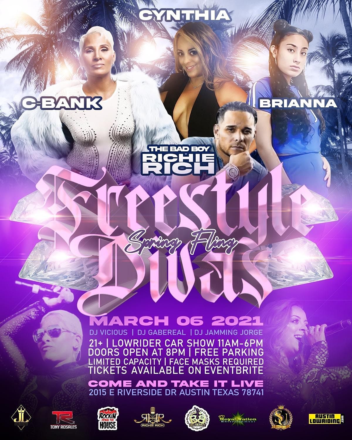 Freestyle Spring Fling Diva Edition Concert FT: Cynthia & C-Bank