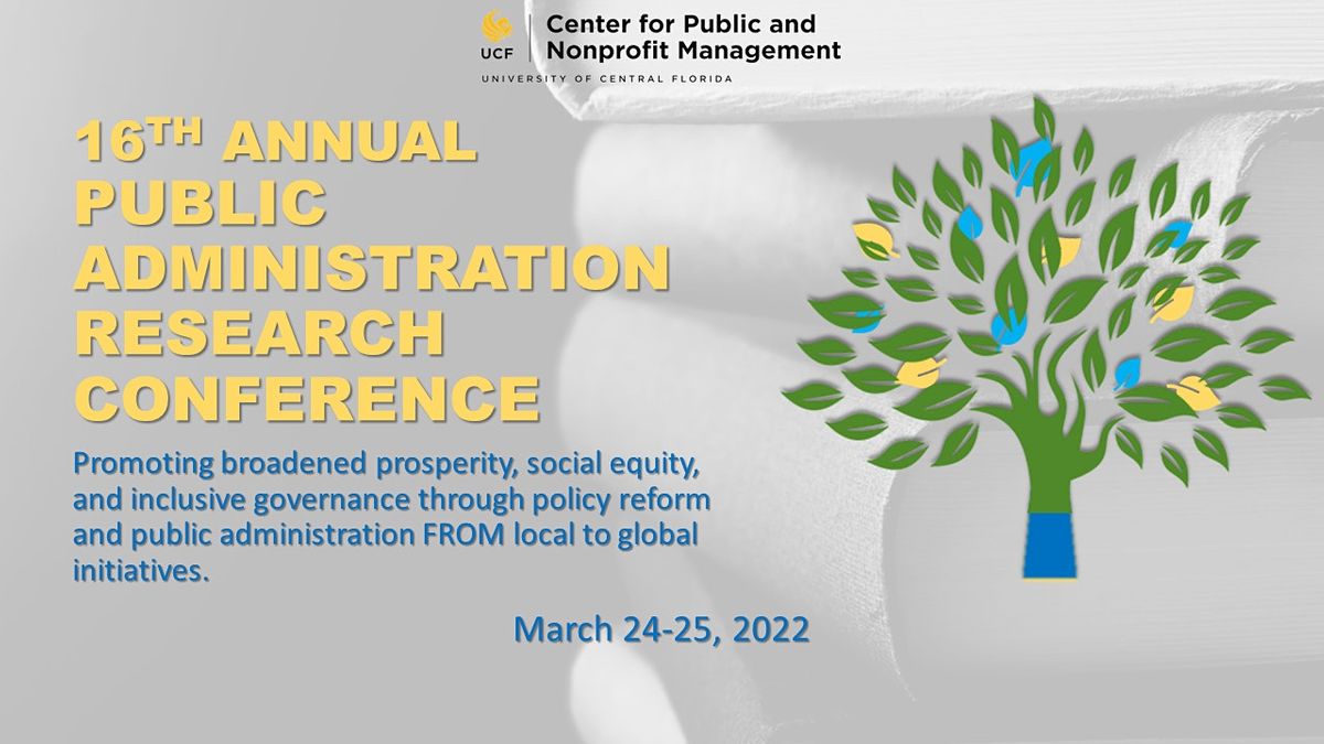 16th Annual UCF Public Administration Research Conference
