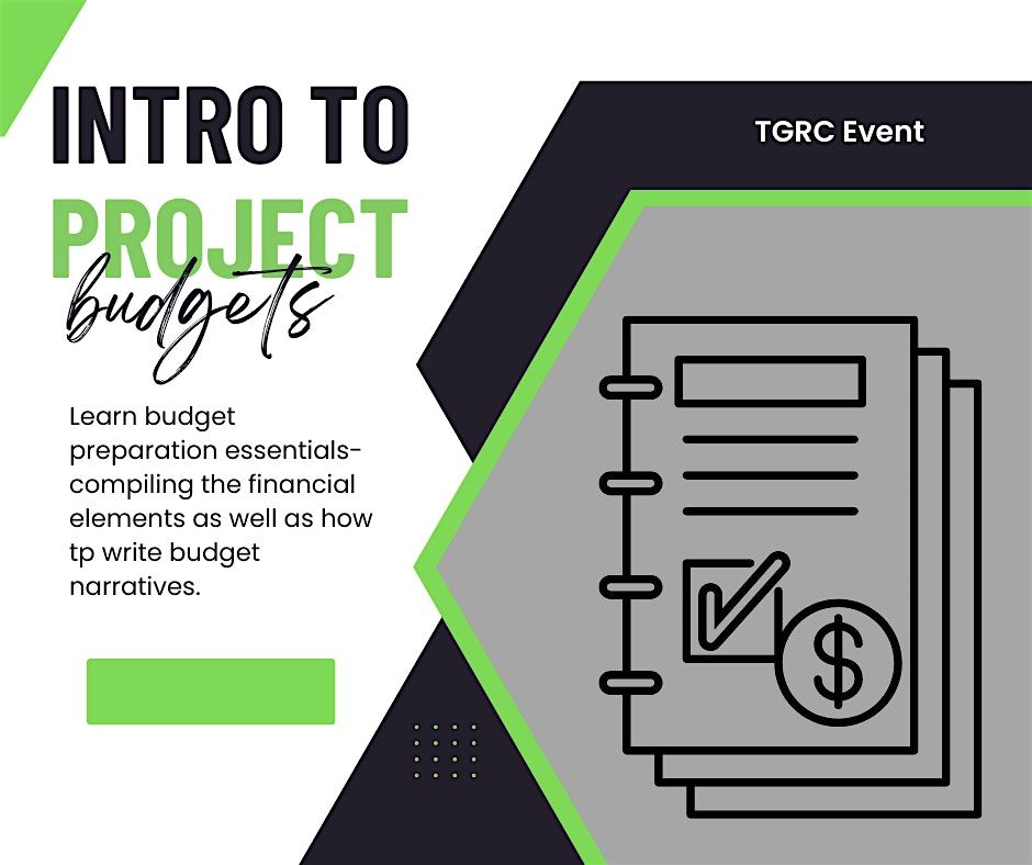 Introduction to Project Budgets