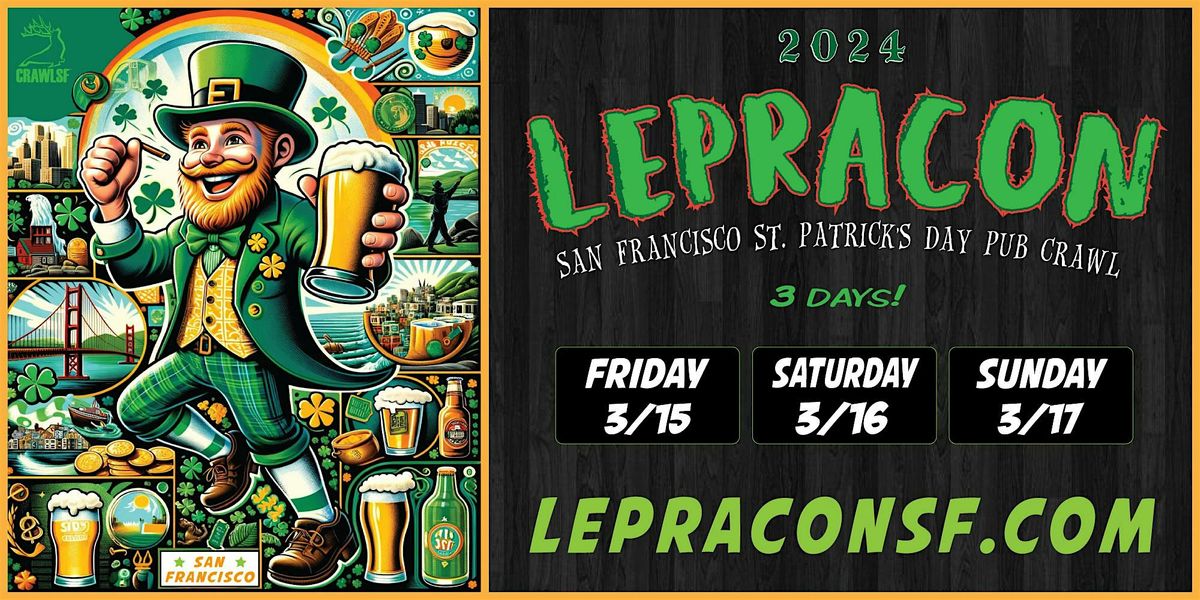 St. Patrick's Day San Francisco Bar Crawl