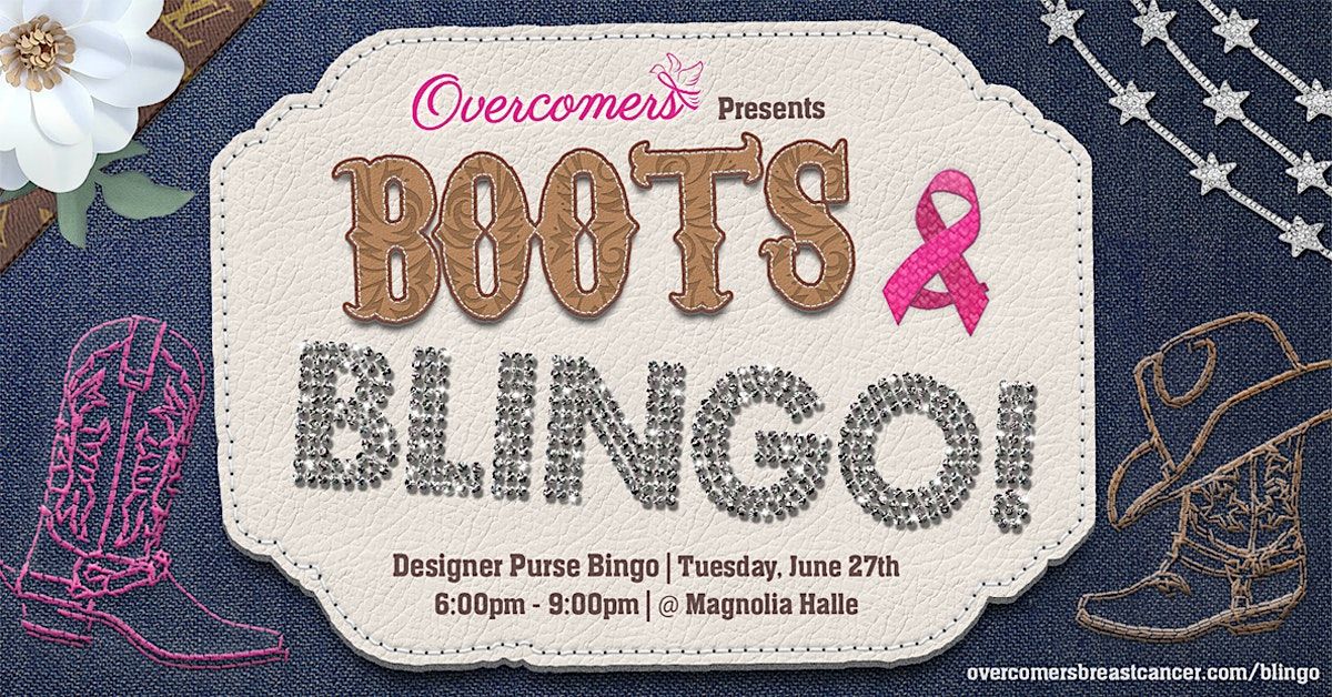 Boots and Blingo - Designer Purse Bingo