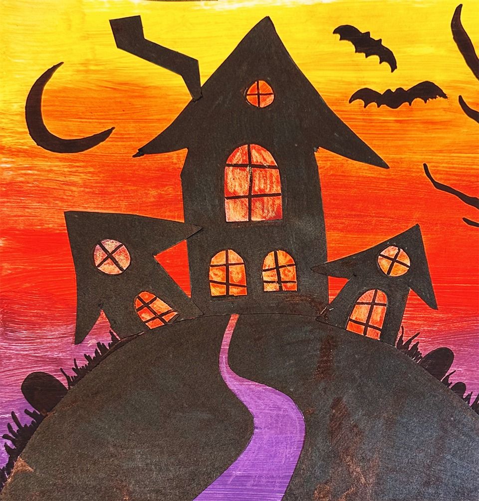 Constructing Halloween Haunted Houses (Ages 6-12)