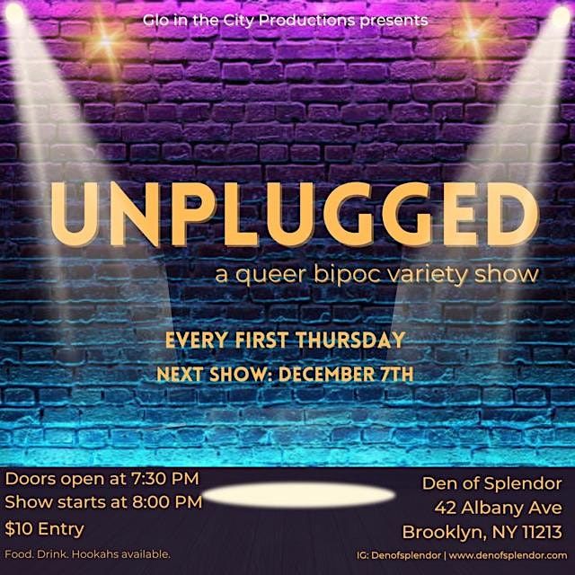 UNPLUGGED: QTBIPOC VARIETY PRIDE MONTH SHOW