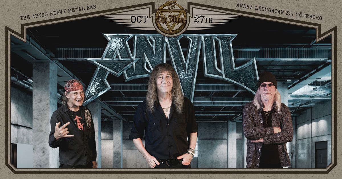 Anvil + Support Grey Attack & Tarchon Fist Live at The Abyss