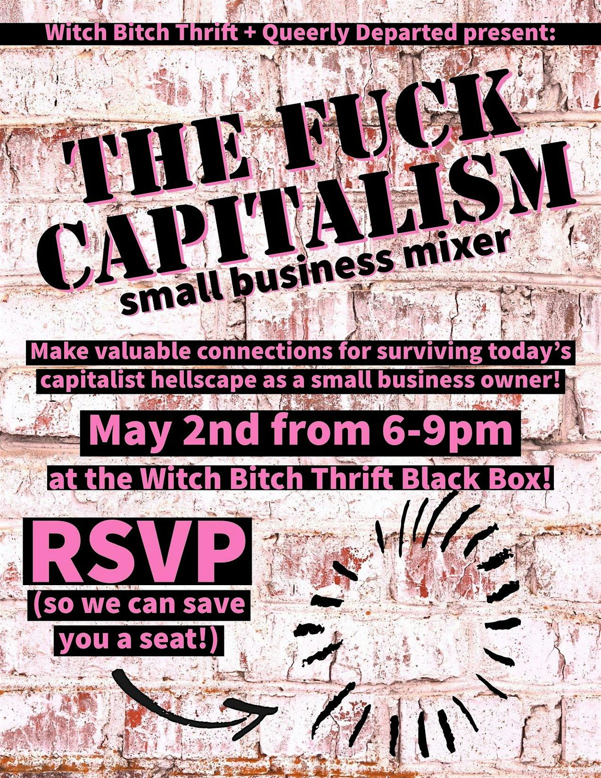 F*ck Capitalism Small Business Mixer