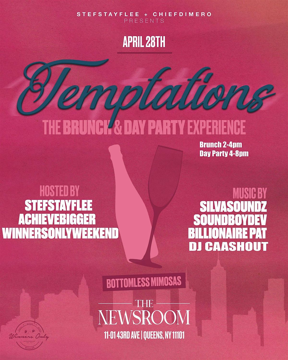 Temptations Brunch & Day Party