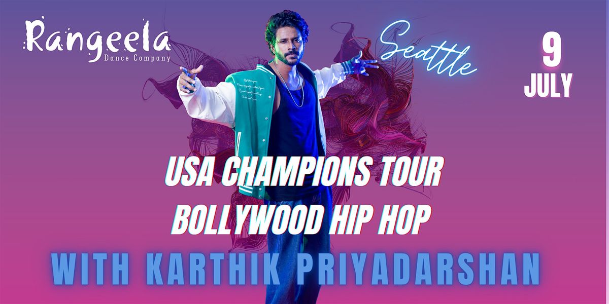 Bollywood Hip Hop Workshops with Karthik Priyadarshan