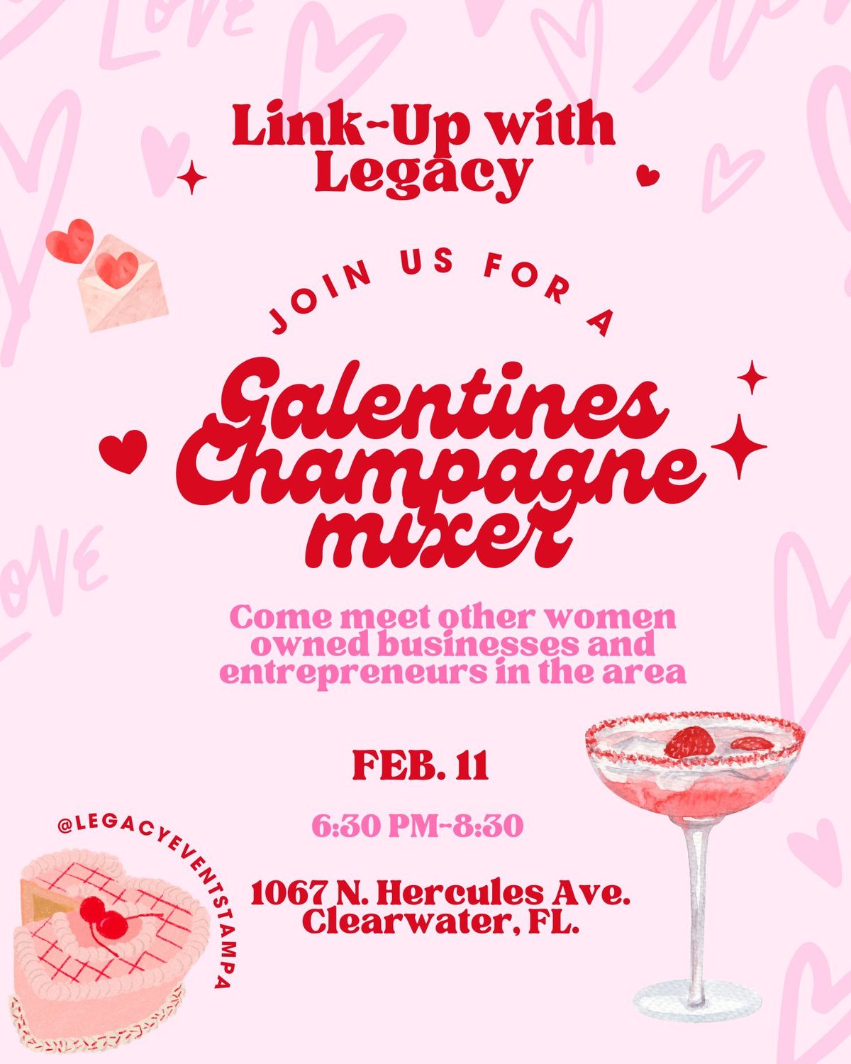 Galentines Champagne Mixer