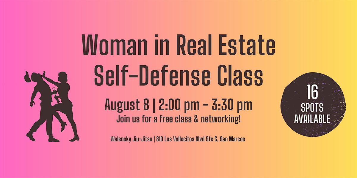Women in Real Estate - Self Defense Class