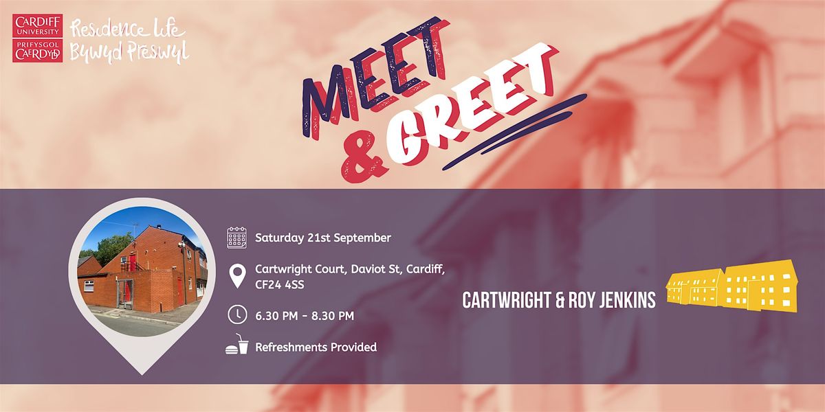 Cartwright & Roy Jenkins Meet & Greet \u00a6 Cwrdd a Chyfarch Cartwright a Roy J