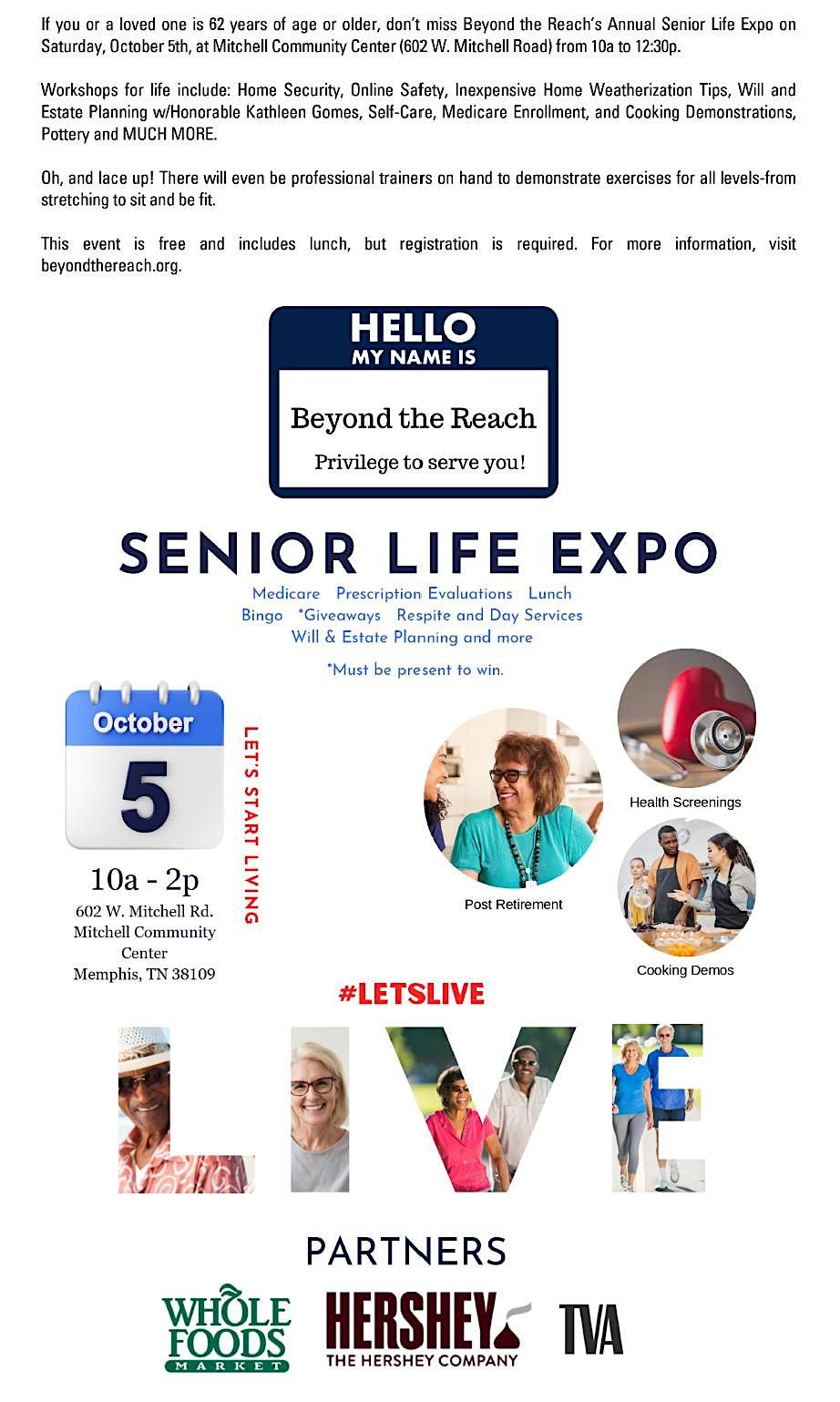 Beyond the Reach Annual Sr. Expo