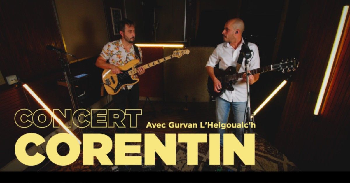 Concert CORENTIN au TNT Nantes