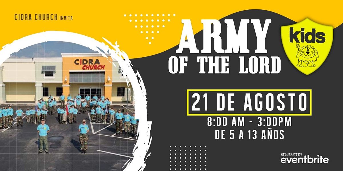 KIDS ARMY OF THE LORD \/ INVASION TERRITORIAL 2021