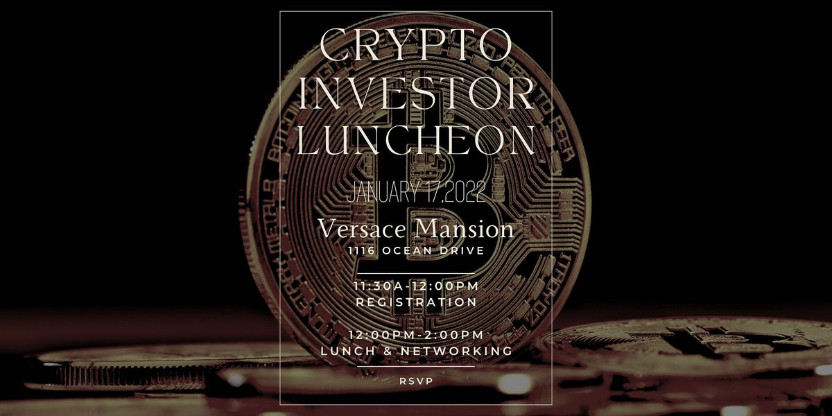 Crypto Investor Luncheon