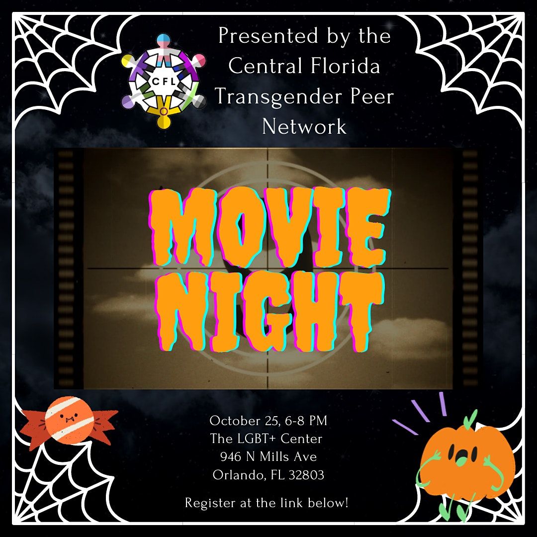 Movie Night: Presented by the Central Florida Transgender Peer Network