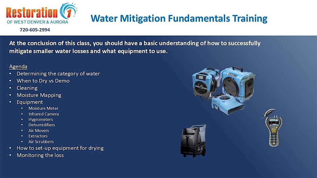 Avenue 5:  Water Mitigation Training