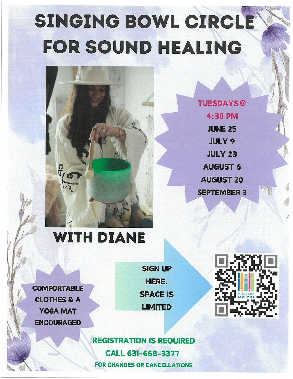 Singing Bowl Circle for Sound Healing