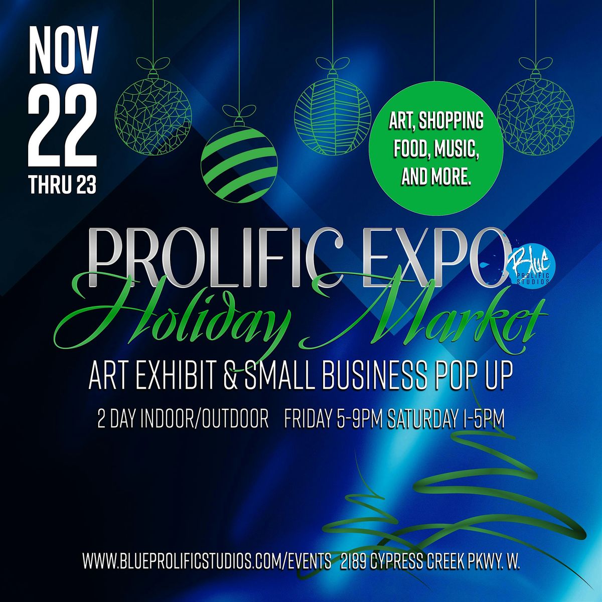 Prolific Expo Holiday Market