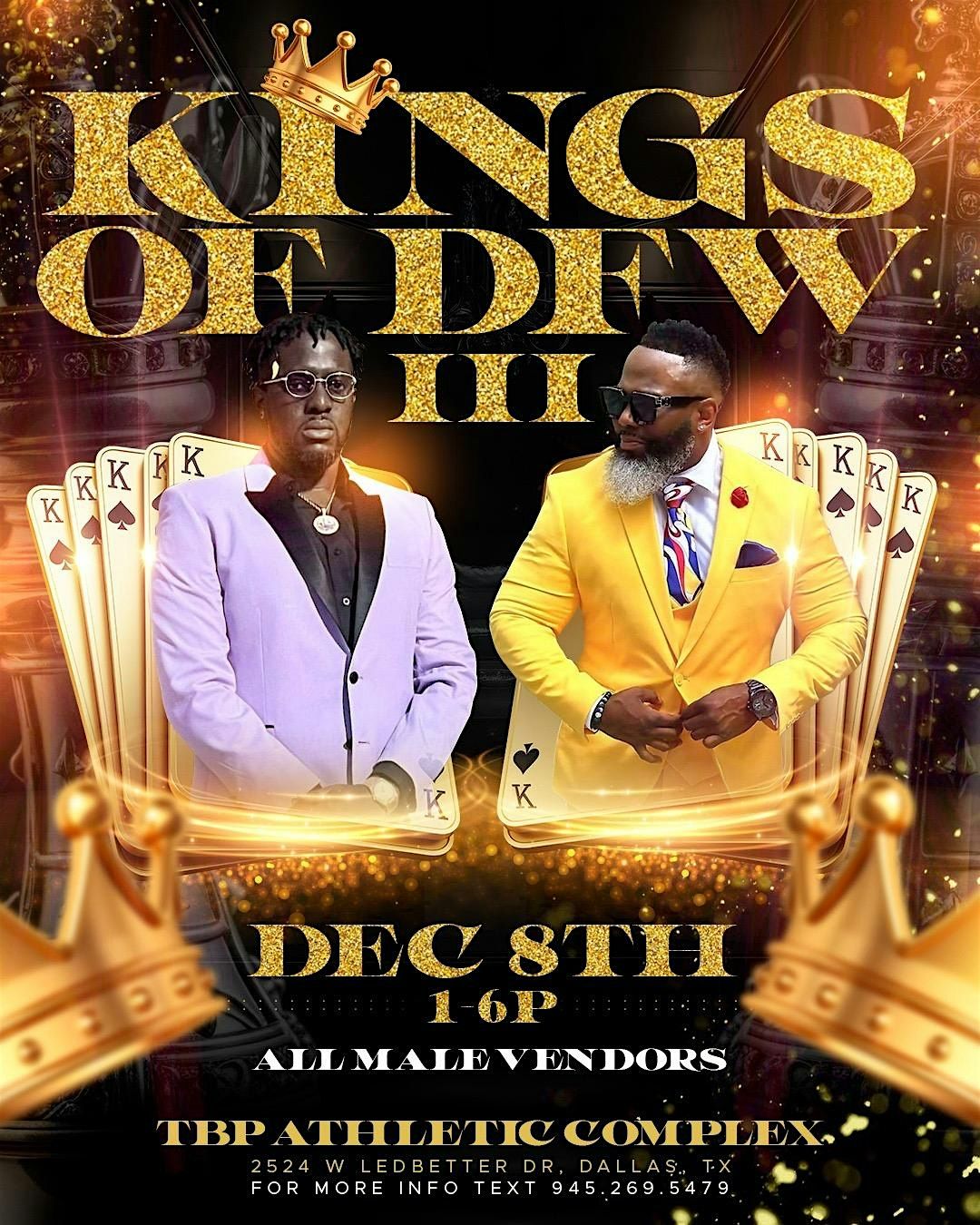 KINGS OF DFW III POP OUT EVENT