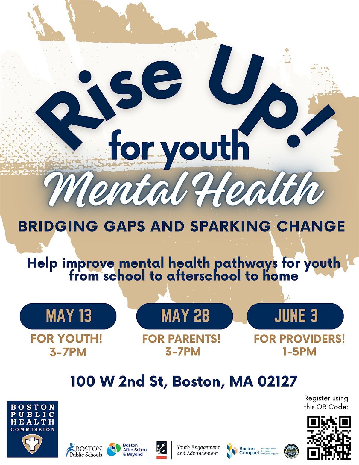Rise Up for Youth Mental Health: Bridging Gaps and Sparking Change