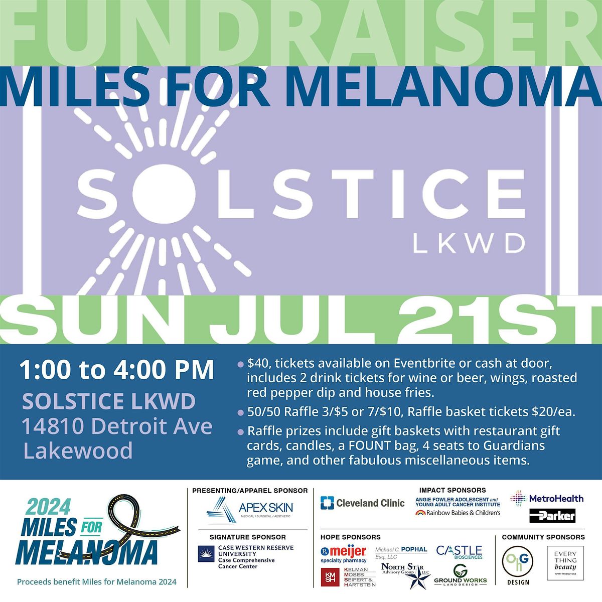 Miles for Melanoma Fundraiser