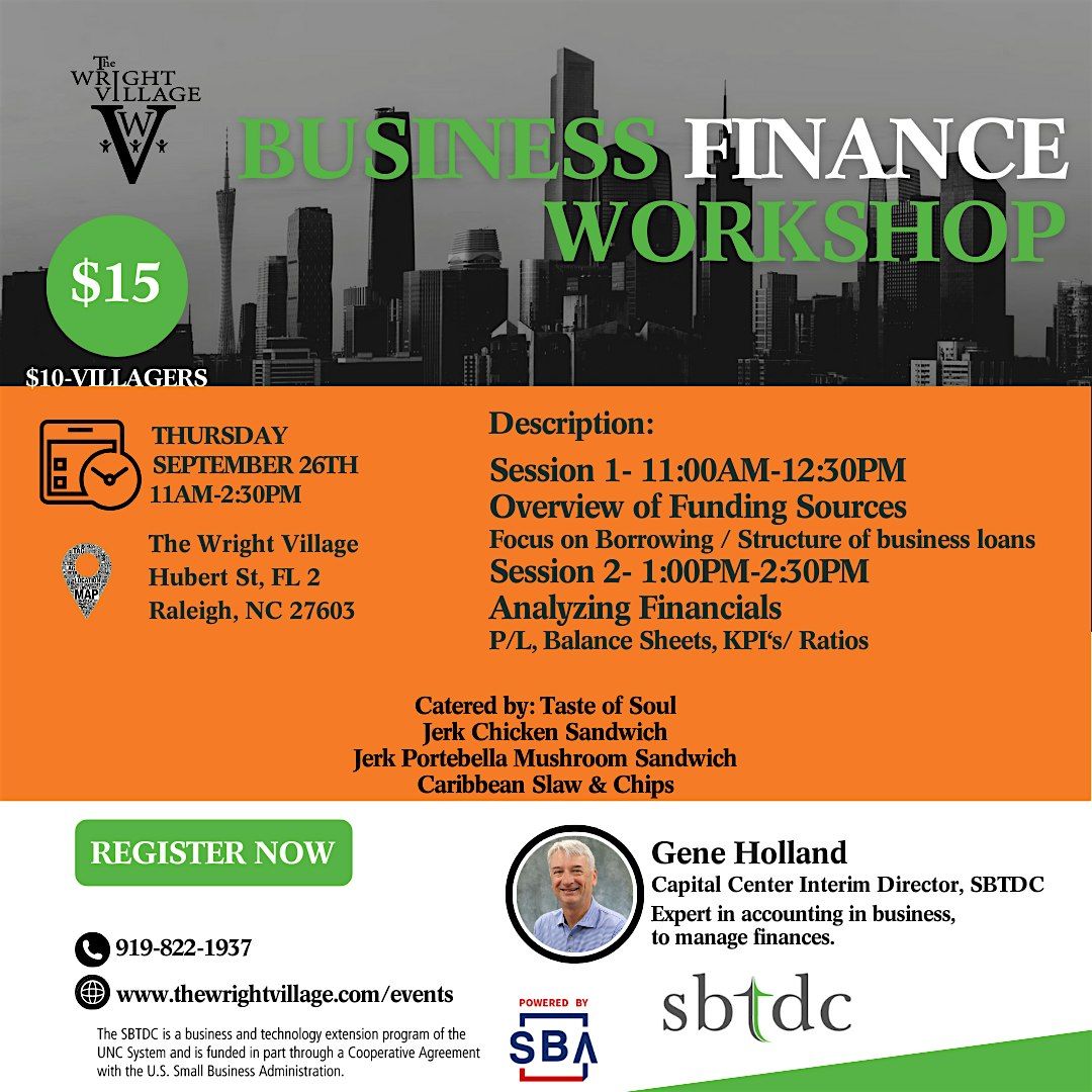 Business Finance Workshops