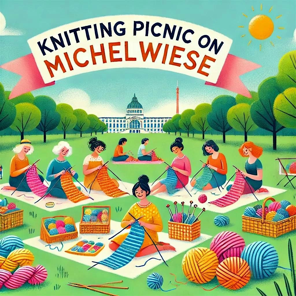 Knitting Picnic on Michelwiese