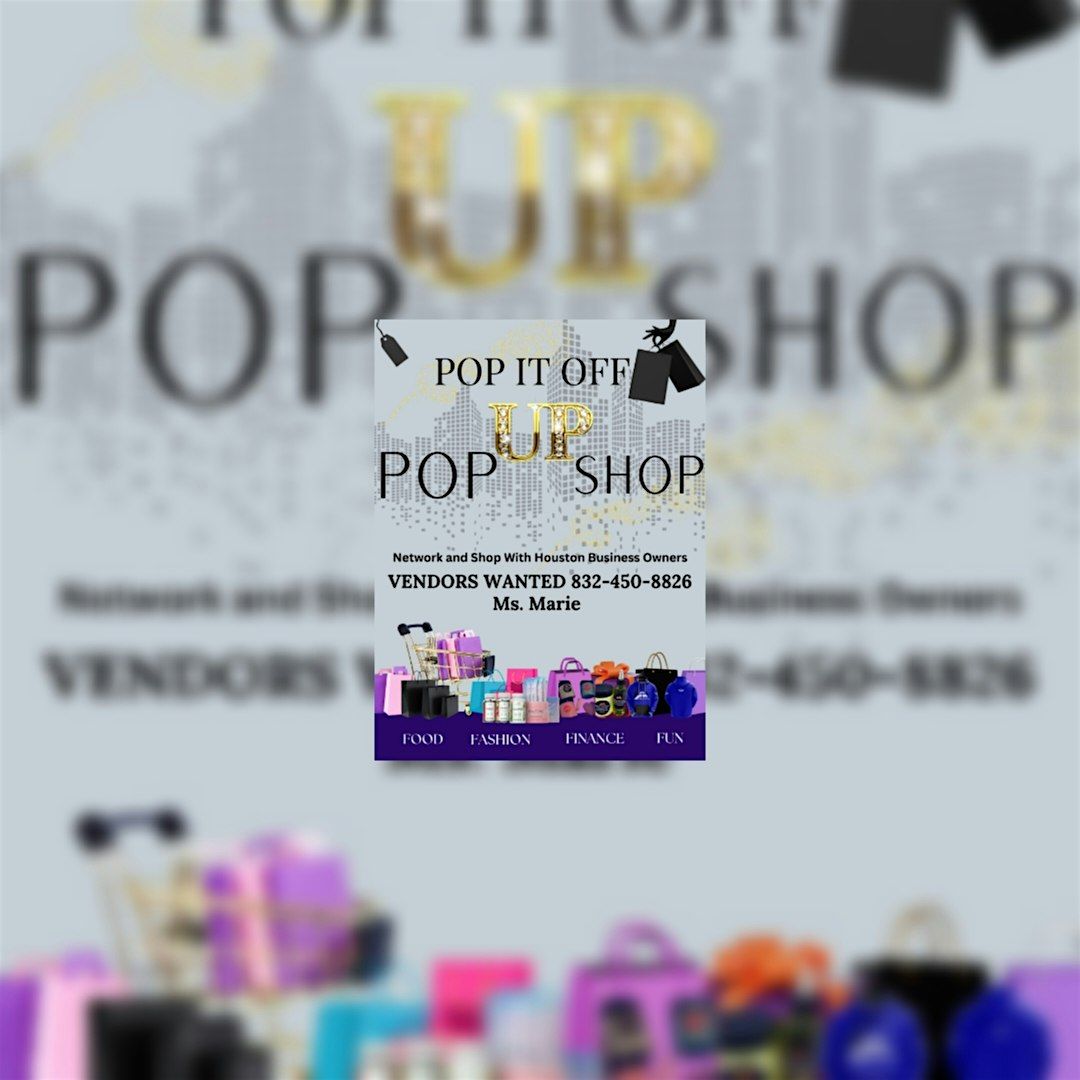 POP IT OFF POP-UP SHOP