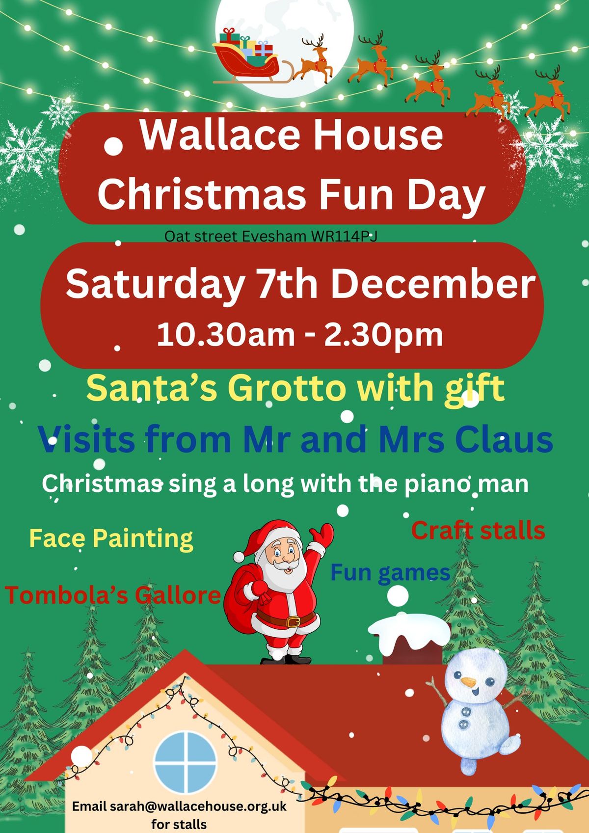 Wallace House Christmas Fun day