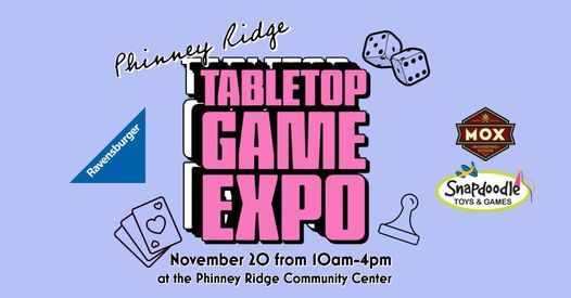 Phinney Ridge Tabletop Game Expo