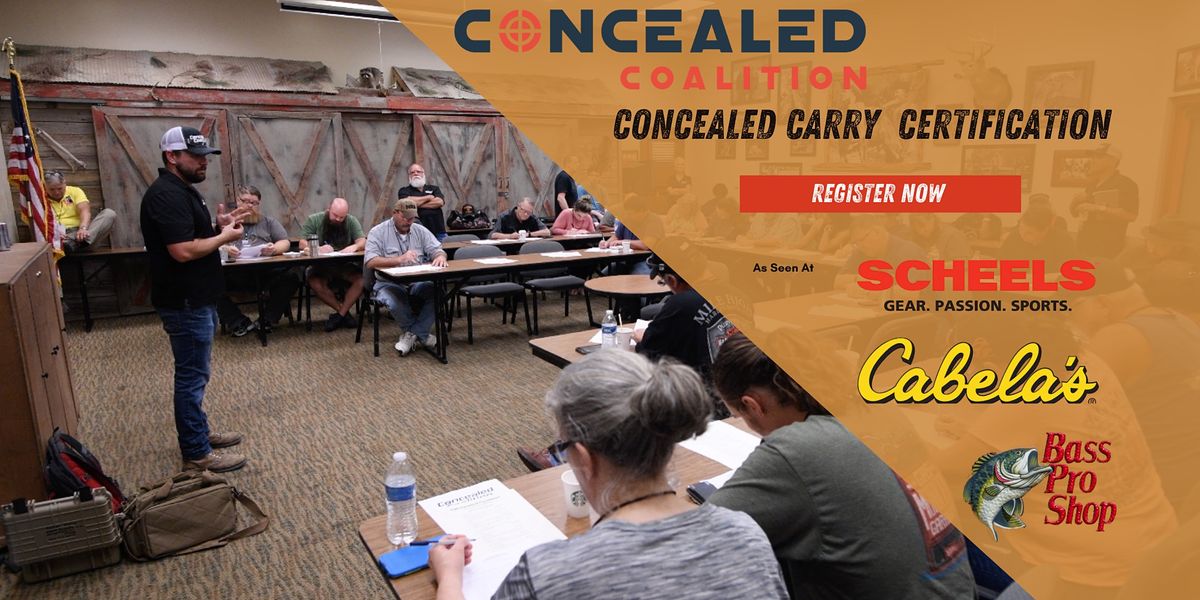 Concealed Carry Permit Certification, SCHEELS, Eden Prairie, 30 May 2021