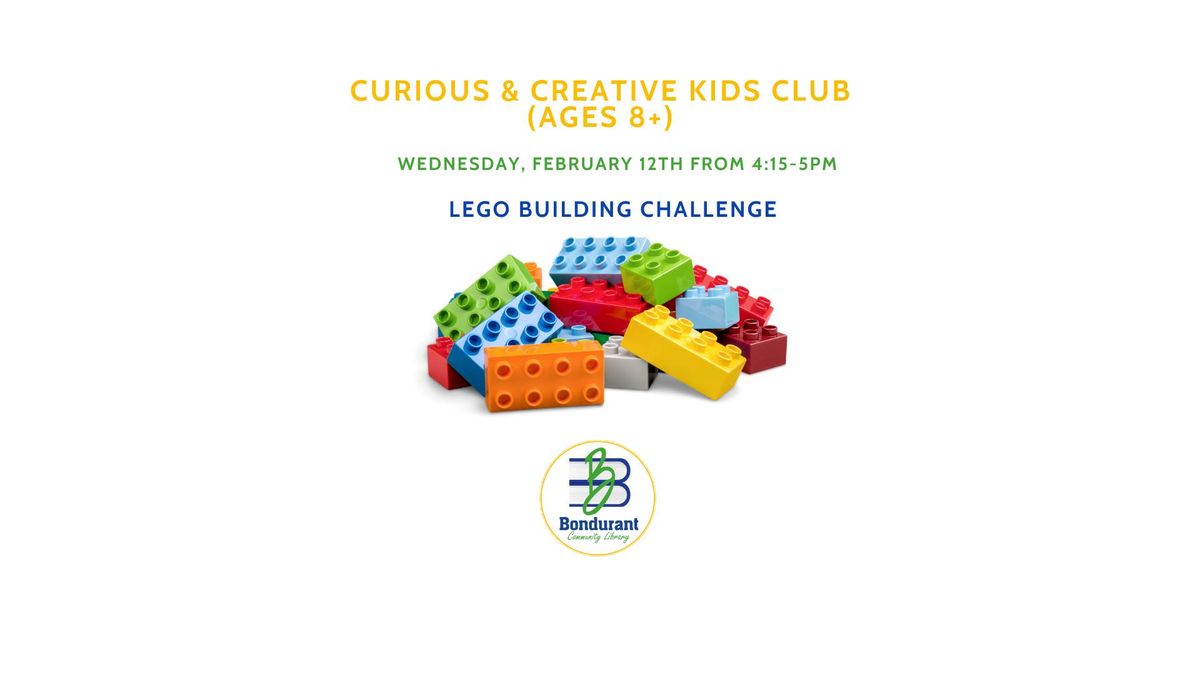 Curious and Creative Kids Club (ages 8+)