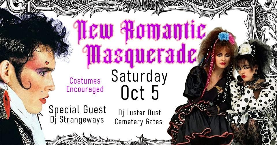 The New Wave-New Romantic Masquerade Costume Party