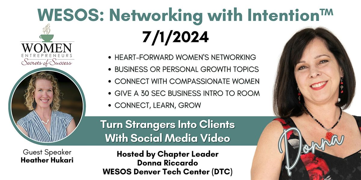 WESOS DTC: Turn Strangers Into Clients With Social Media Video